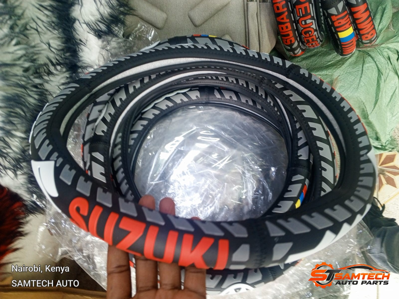 Suzuki Steering Wheel Cover