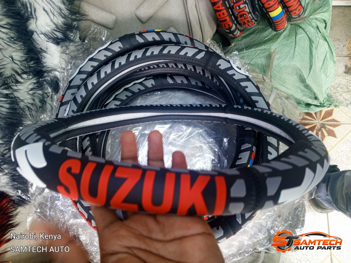 Suzuki Steering Wheel Cover