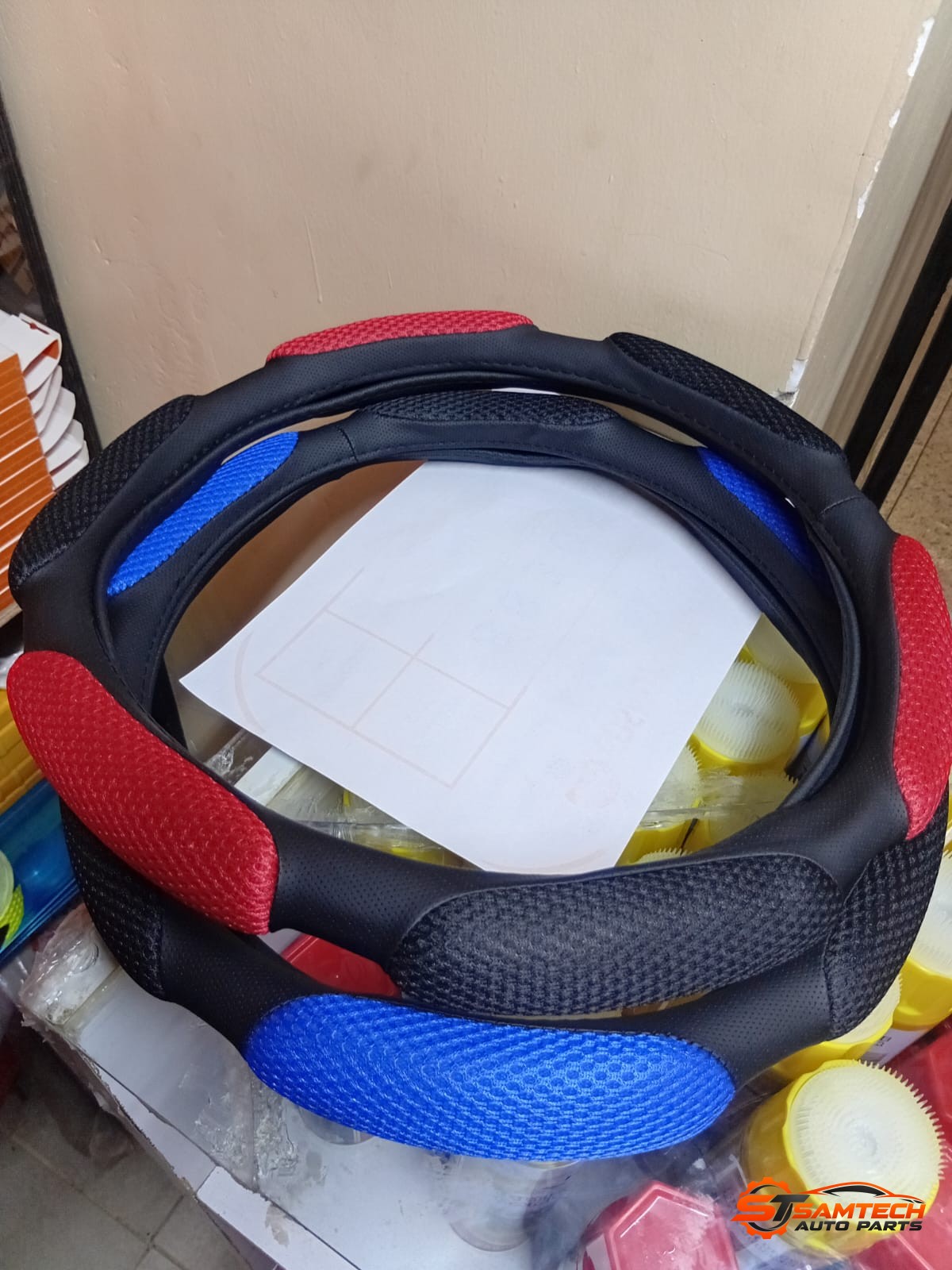 Sport steering wheel covers
