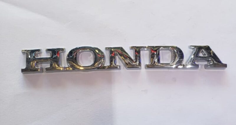Honda Chrome Emblem