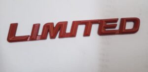 Limited Red Emblem