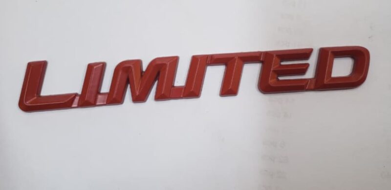 Limited Red Emblem