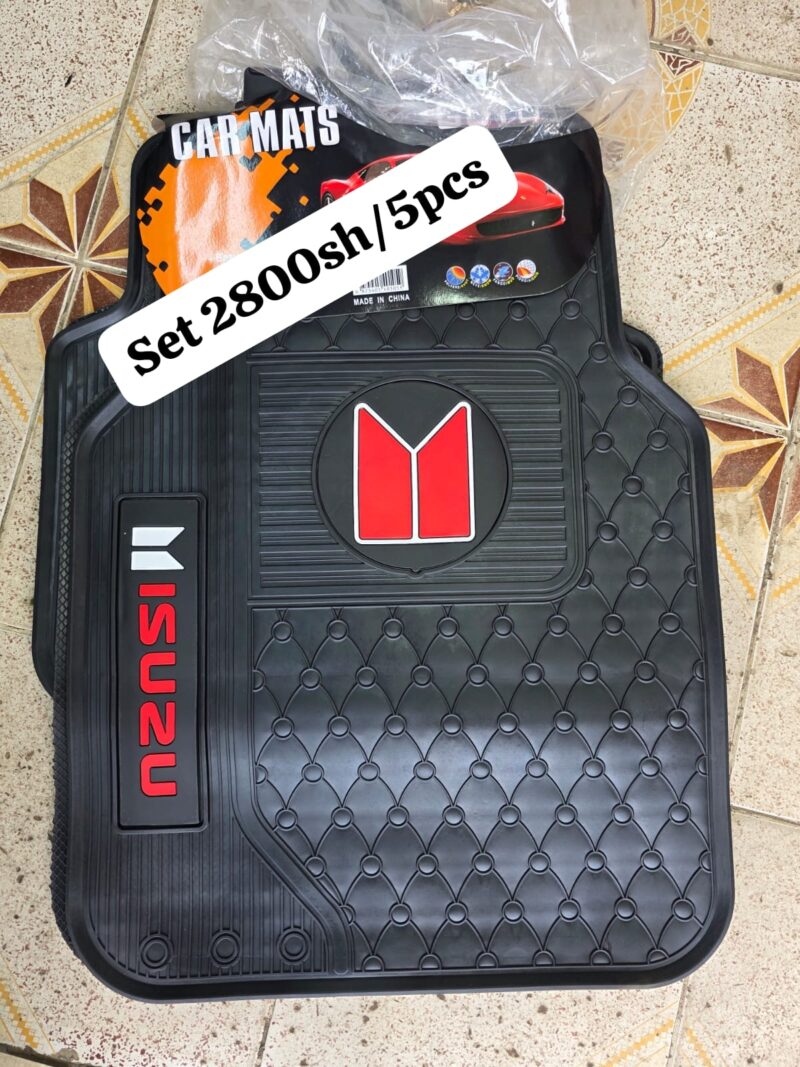 Isuzu rubber car mats