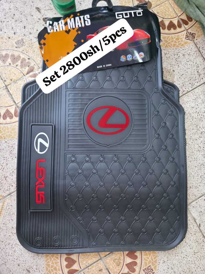 Lexus rubber car mats